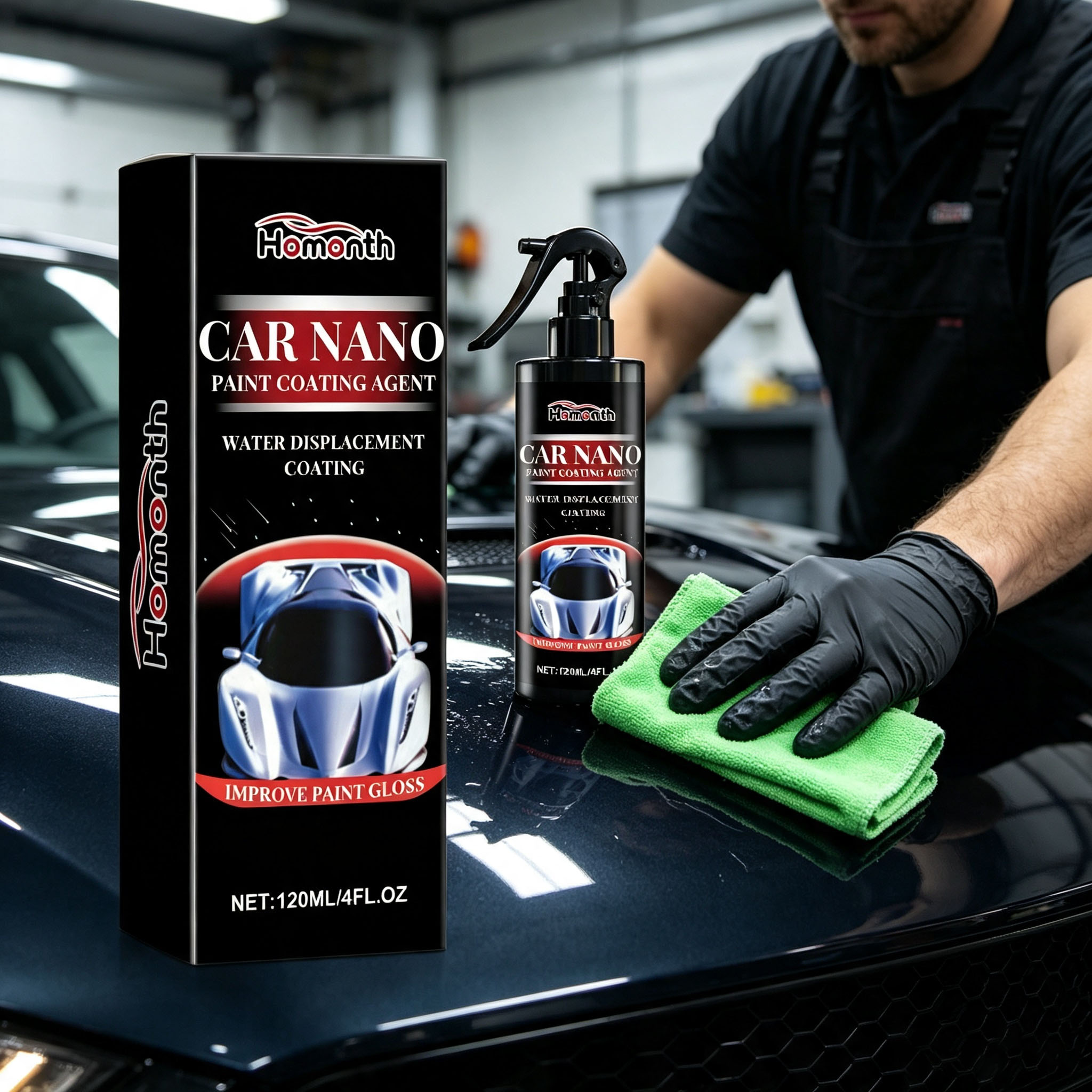 Homonth Car Nano Coating Spray - огляд і ціна Car Wax Ceramic Coating