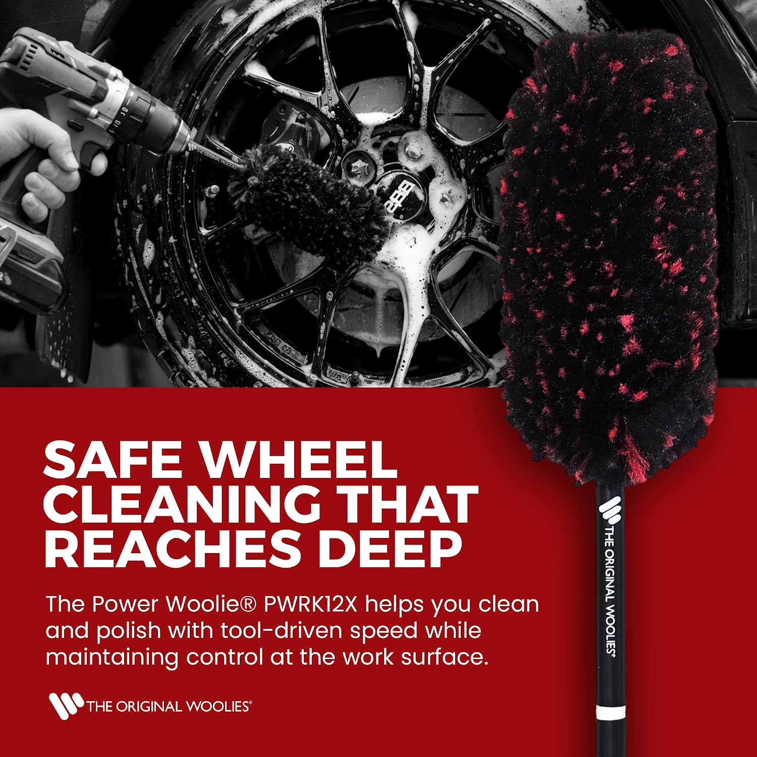 Drill Powered Wheel Cleaning B - огляд і ціна Wheel Cleaner Alloy