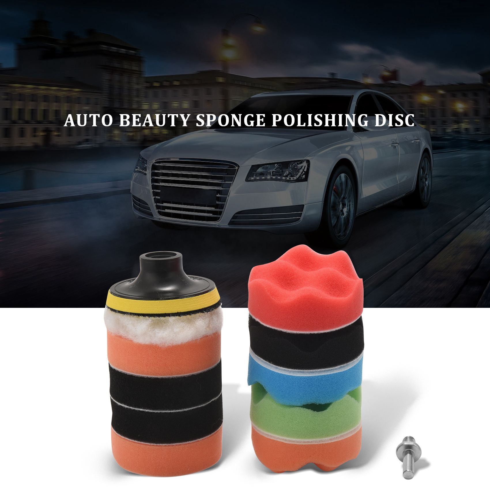 BAAG-11Pcs 3 Inch Waves Buffer - огляд і ціна Polish Pad Set Buffer